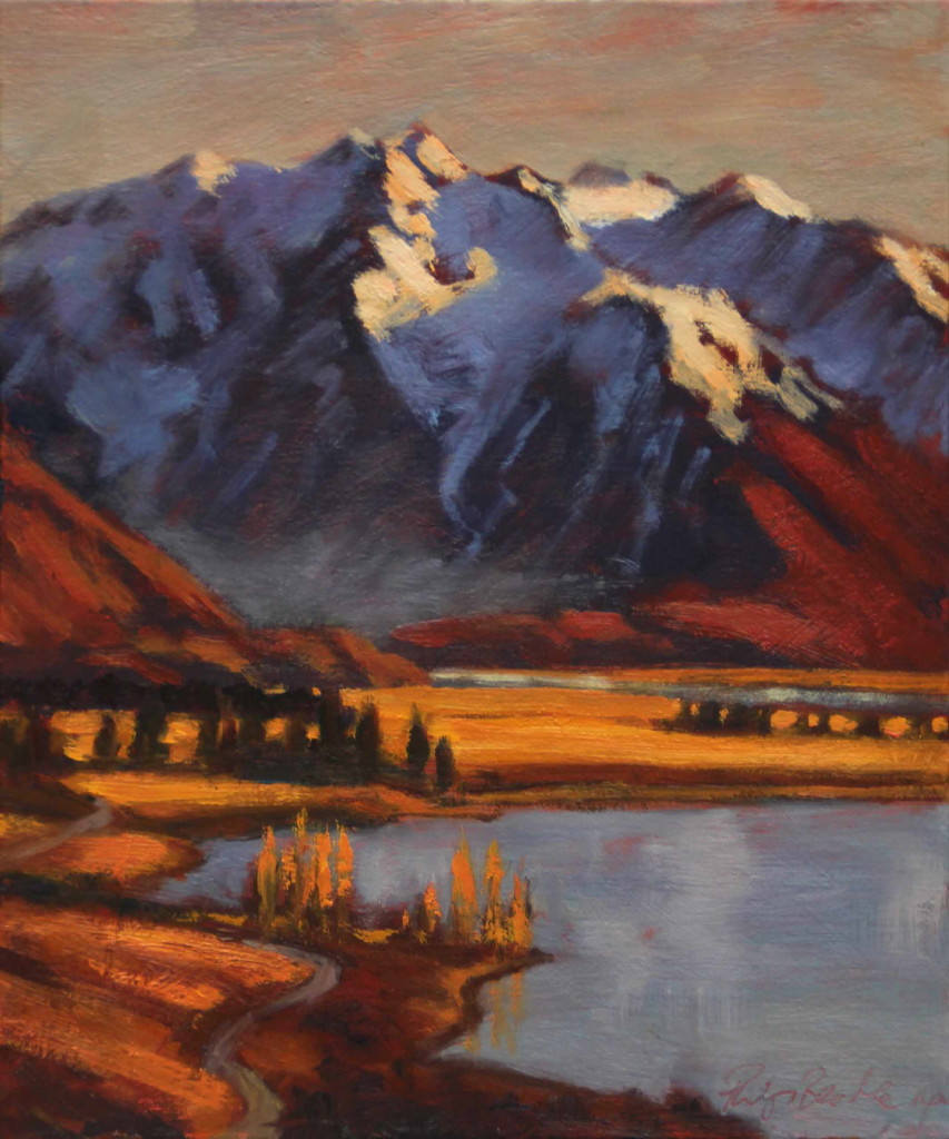 Philip Beadle | Glen Mary and Lake Ohau | oil | McAtamney Gallery | Geraldine NZ